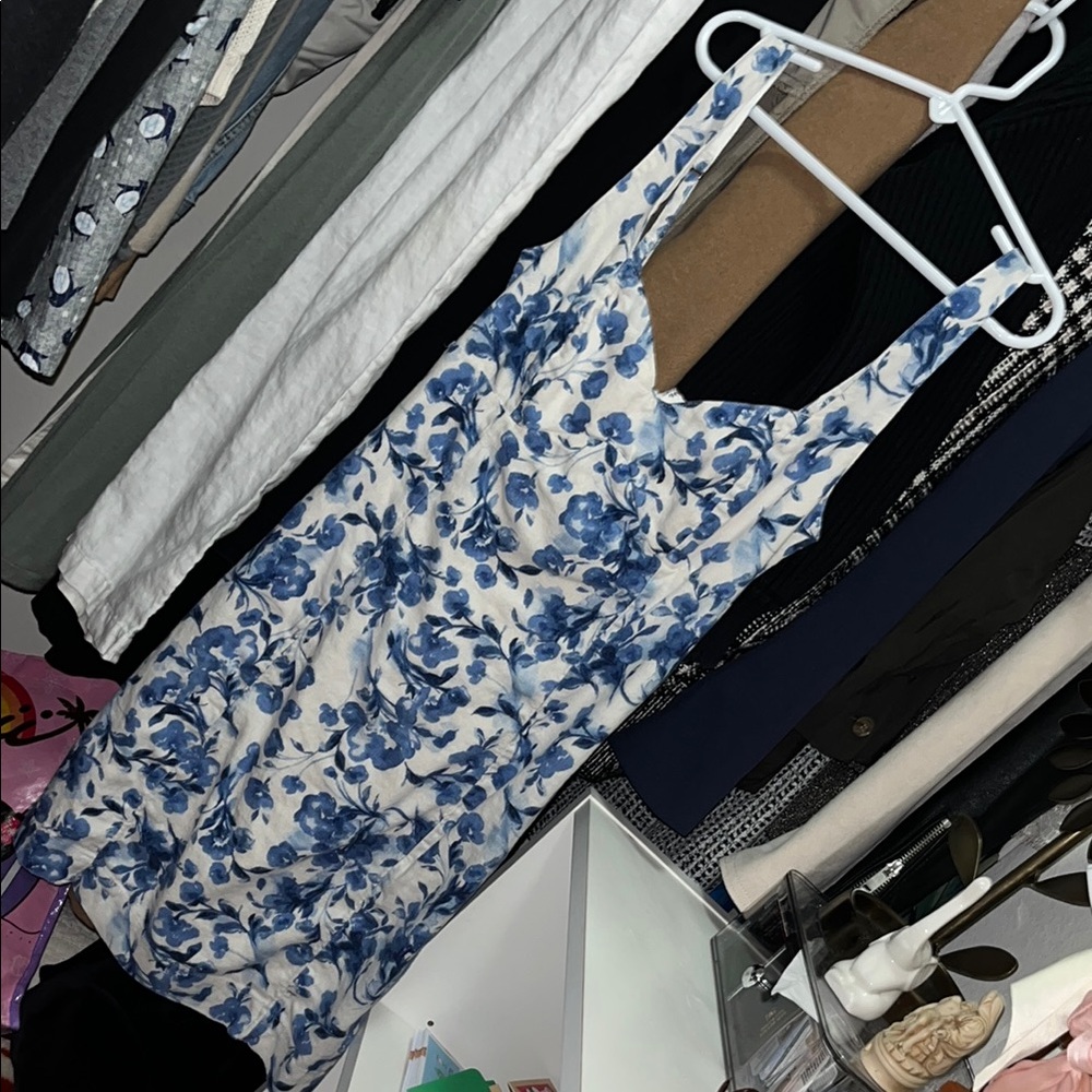 Abercrombie & Fitch Blue Floral Dress